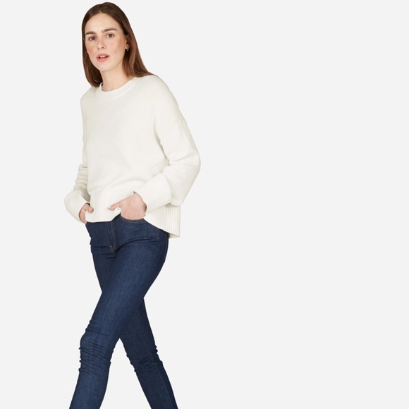 Everlane soft cotton square crew - Picture 3 of 8